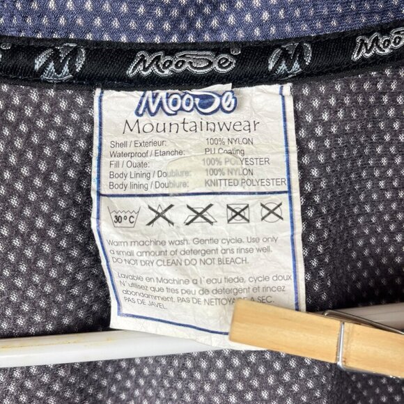 Vintage 90s Moose Mountainwear Full Zip Fleece Vest XL Cargo Baggy Gorpcore - Picture 10 of 12
